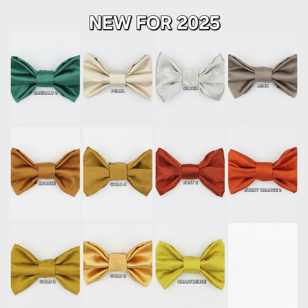 Tuxedo Wedding Dog Harness in Grey Soft Herringbone Tweed Fabric with Satin Bow CHOICE of COLOURS Made to Measure